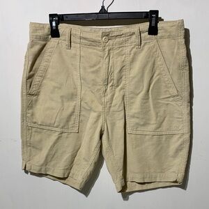 Outerknown SeventysevenCord Utility Men's Beige Corduroy Utility Shorts